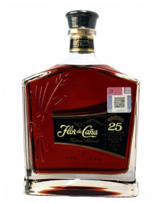 Ron Flor de Caña 25 Años - 750 ml